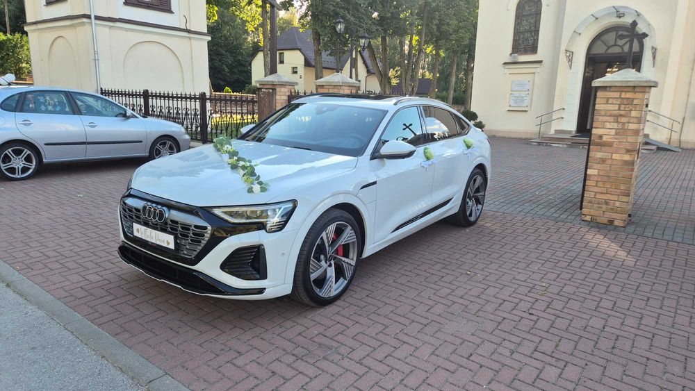 Auto do ślubu Audi Q8 Etron zdalne sterowanie