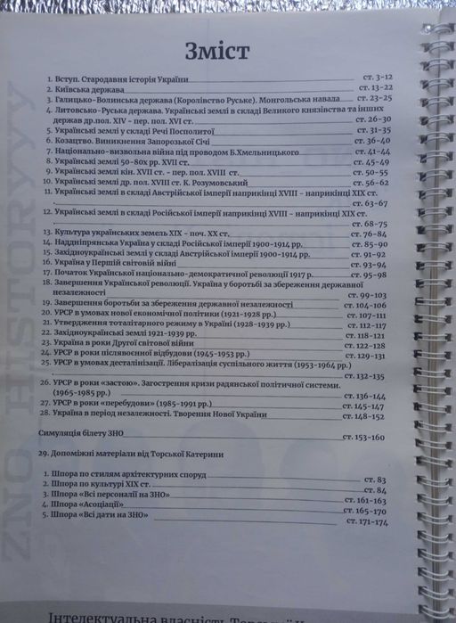 Конспект з історії України