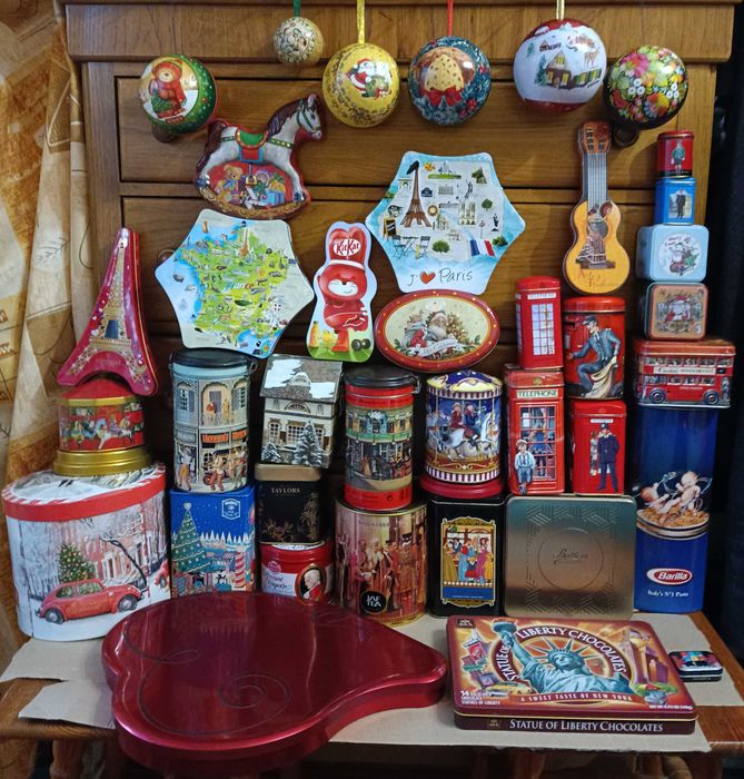 Коробка жестяная