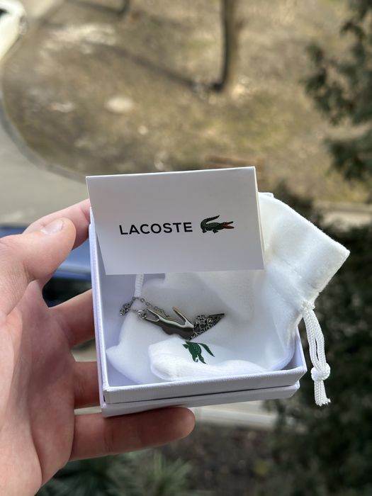 Браслет Lacoste / цепочка Lacoste / браслет chrome hearts