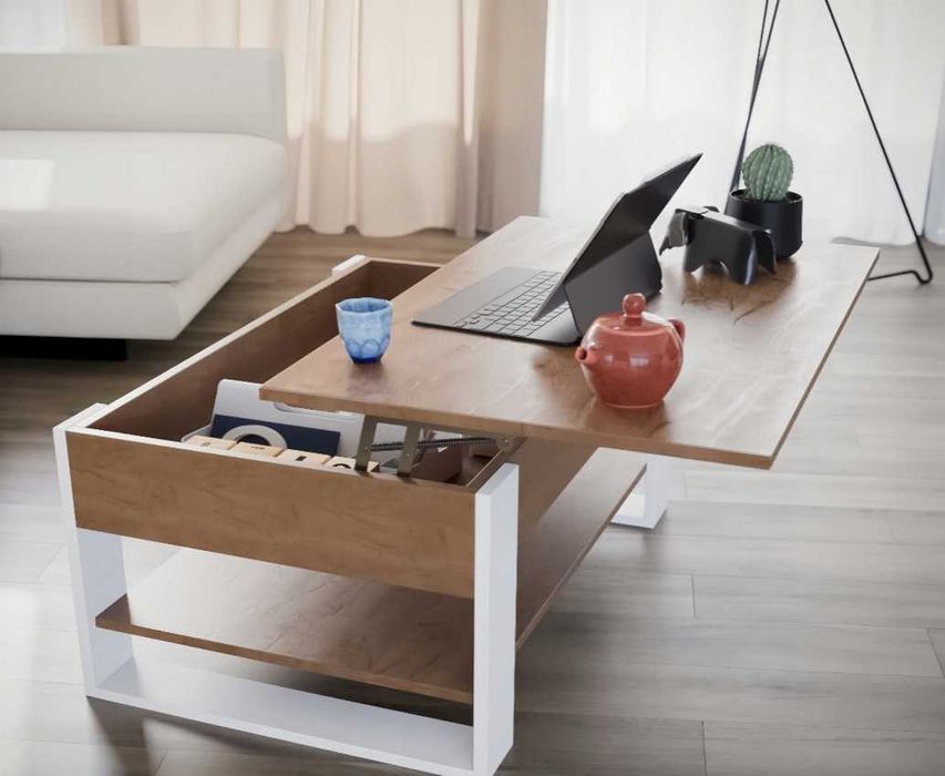 Stolik funkcjonalny podnoszony