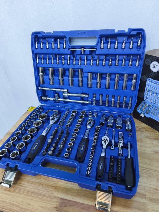 Mala de ferramentas 171pcs Chrome vanádio Ftools