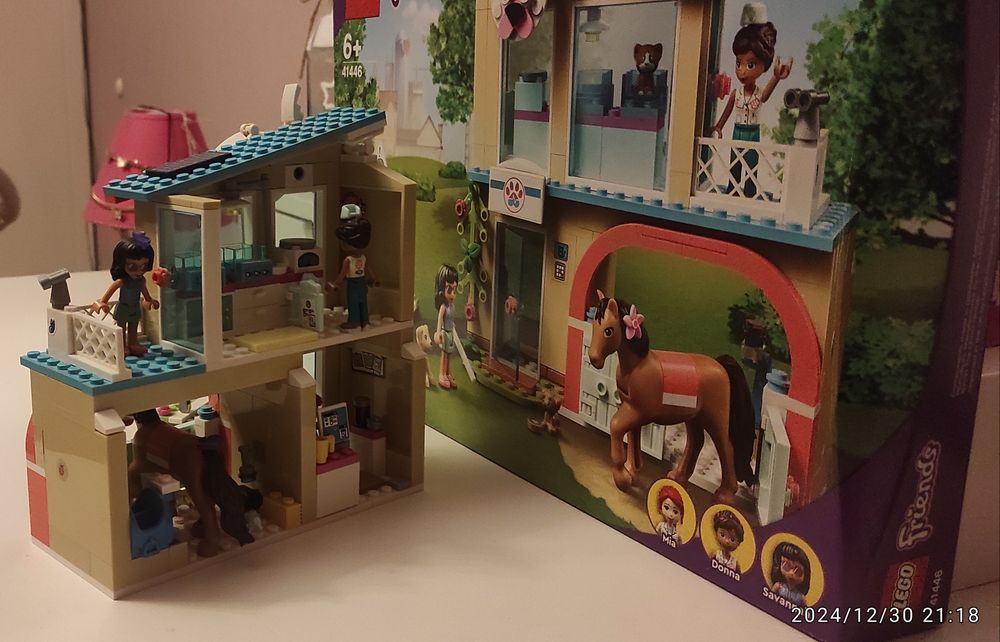 LEGO Friends 41446 Klinika Weterynaryjna Konie
