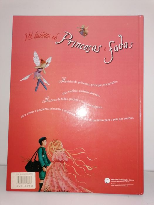 18 histórias de Princesas e Fábulas