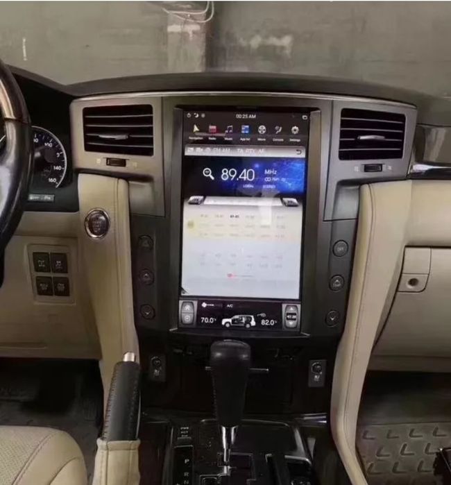 Штатная магнитола монитор для  Лексус LX570 Lexus LX570 2007-2015 г.в.