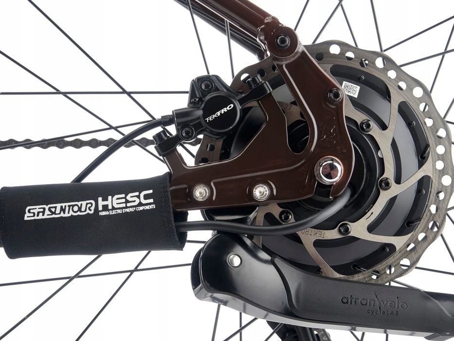 Rower Elektryczny Miejski KONA DEW HD S/16" Napęd SR Suntour HD 418Wh
