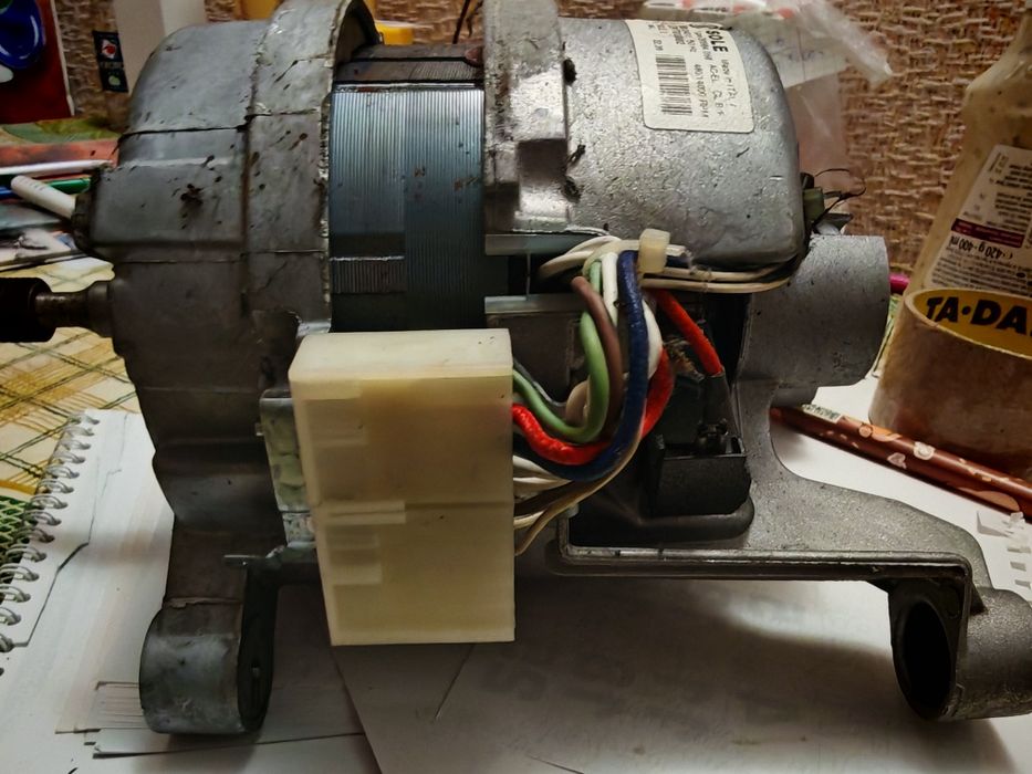 Електродвигун пральної машини Sole. З Zanussi / Candy