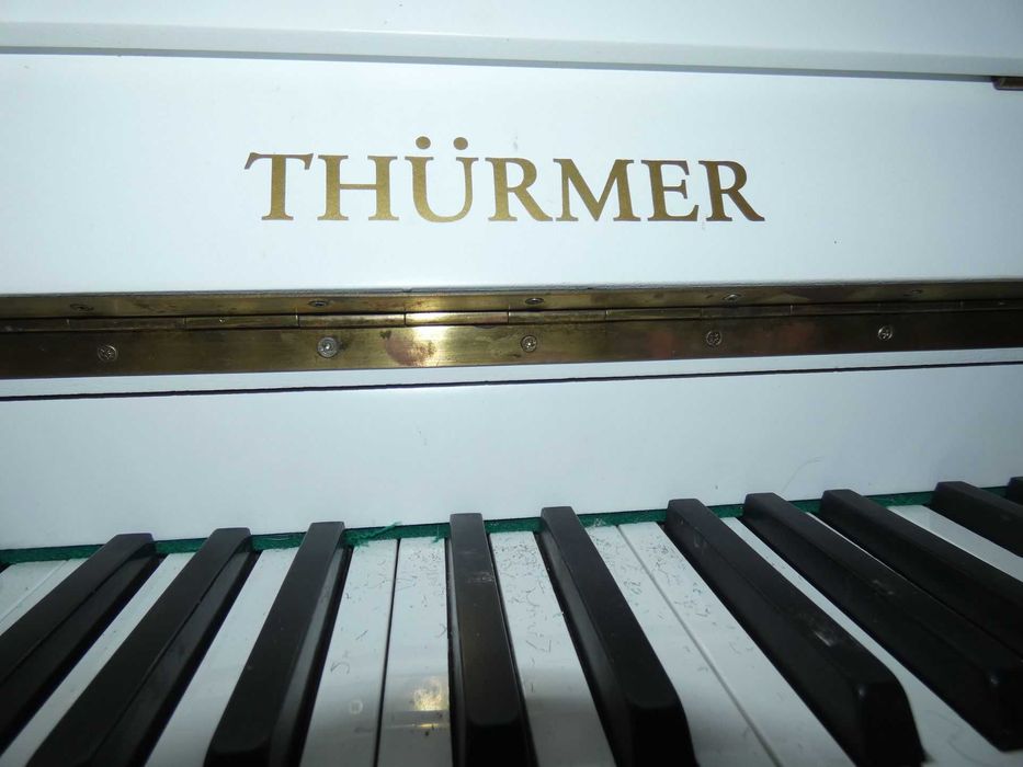 Pianino białe THURMER transport+gwarancja+strojenie