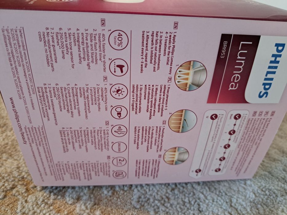 Philips Lumea Prestige BRI953