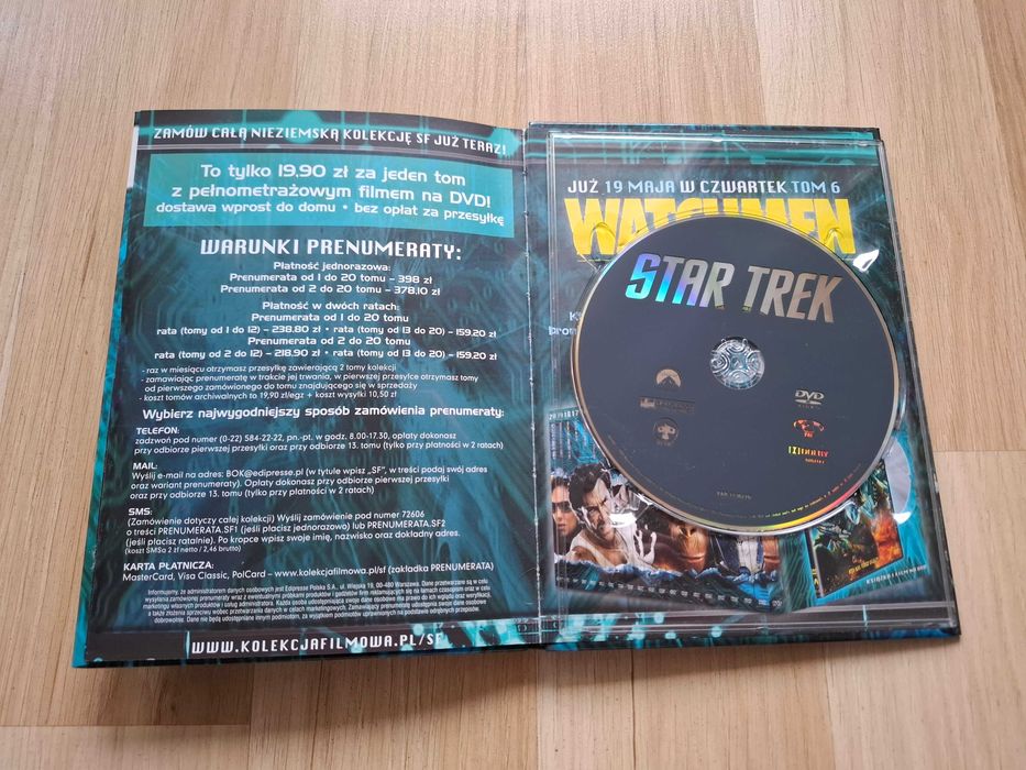 Star Trek DVD The Best of Science Fiction Tom 5 PL książka film