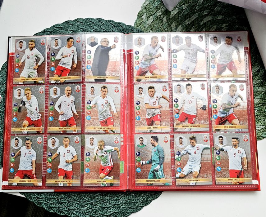 Album piłkarski z Euro 2018r.+Worek i Plakaty.