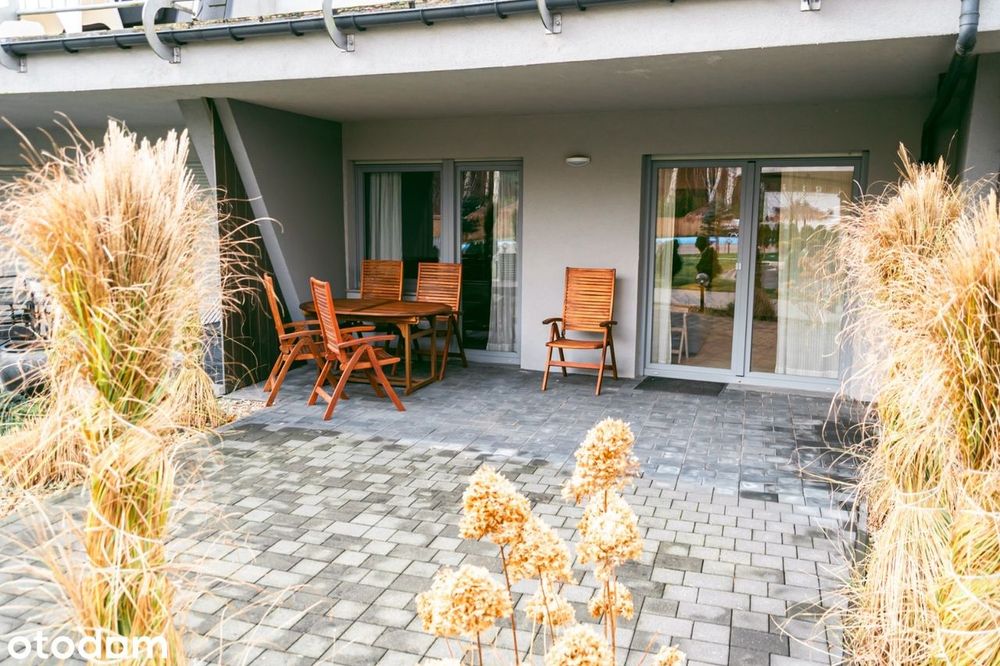 Lato nad morzem, Lux apartament BASENY, kort, parter, taras, parking