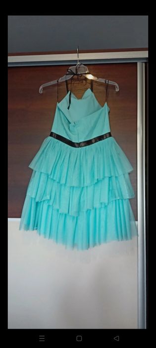 Sukienka turkusowa (emo)