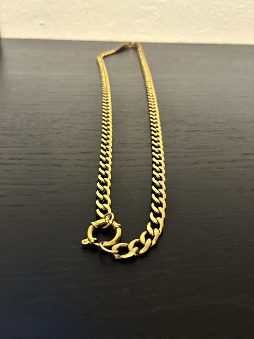 Fio dourado malha lisa