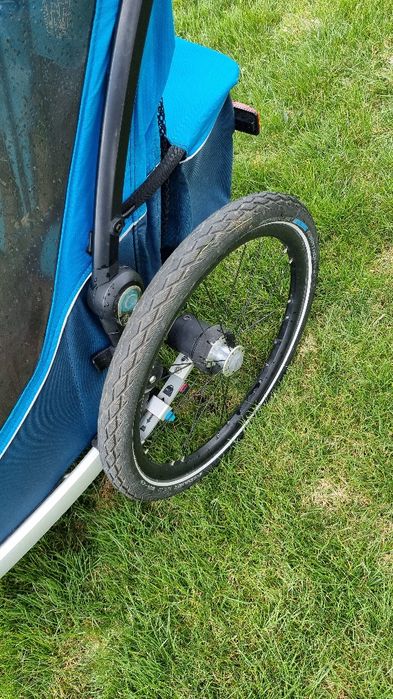 Przyczepka rowerowa Thule Chariot Cross 2 + koło do joggingu