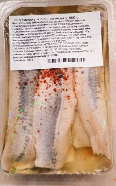 Wyśmienity Śledź W Oleju Po Włosku - 500G Pyszności Na Twoim Stole!