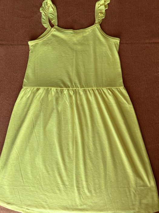 Vestido amarelo Lft 9-10 anos NOVO