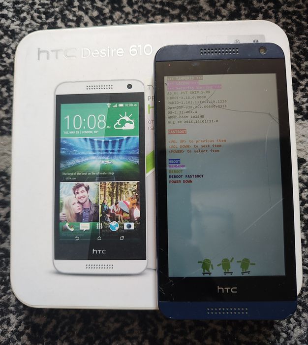 HTC Desire 610 Box na części