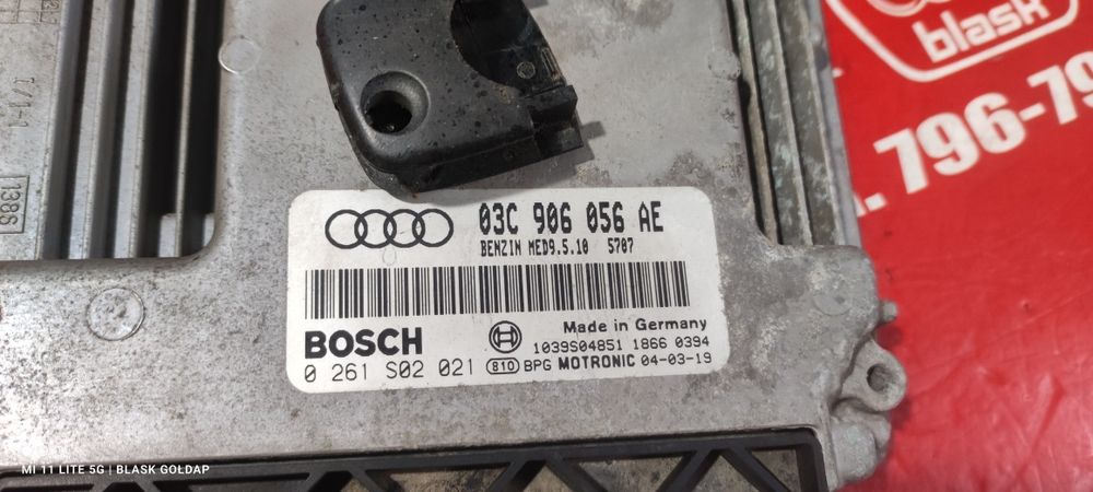 Zestaw Startowy Audi A3 8P 1.6 FSI Manual 04 BLASK GOŁDAP
