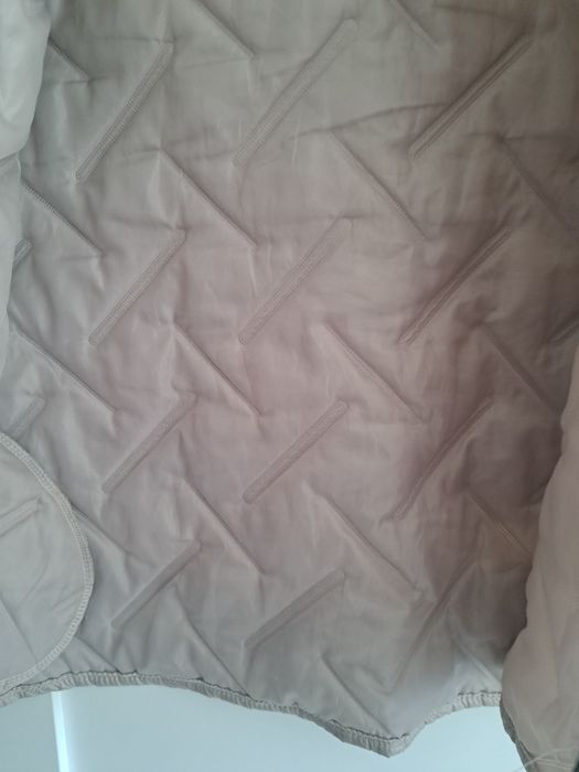 Pikowana kurtka w kolorze bezowym 48/50