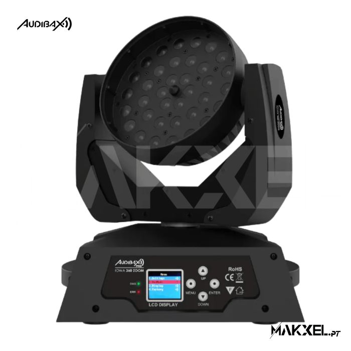 Audibax Iowa 360 Zoom 2 Unidades + Flightcase