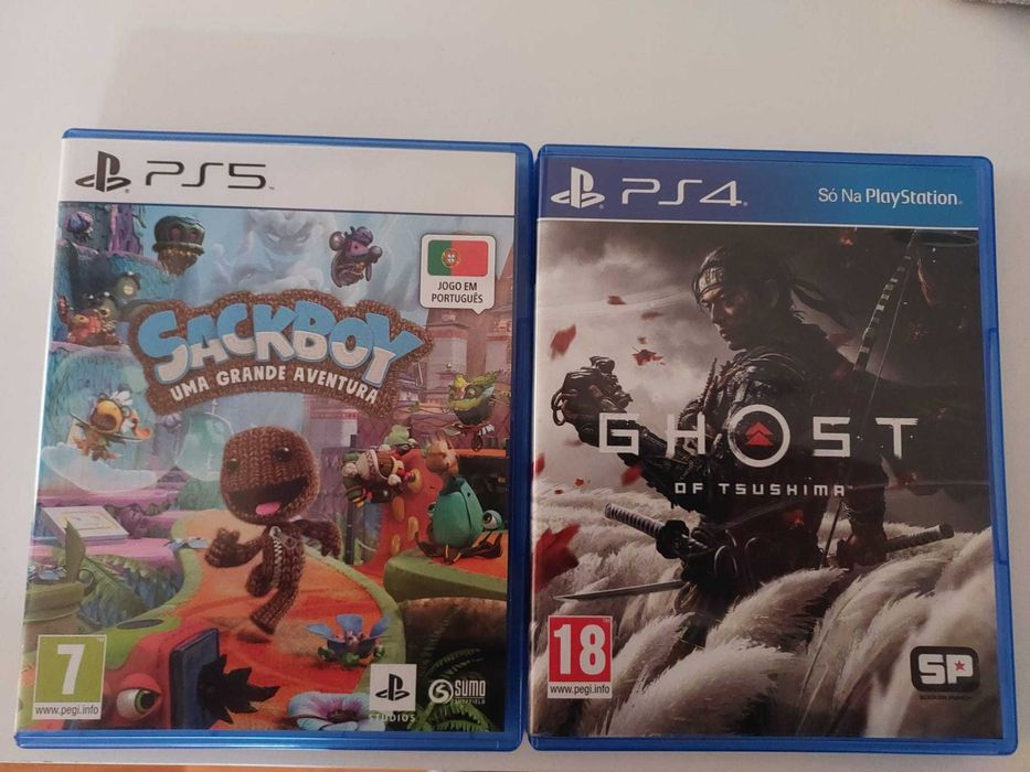 PlayStation 5 Slim 1TB (com leitor) + 2 comandos + 3 jogos – Garantia