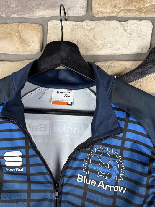 Dres stroj sportowy kombinezon koszulka bluza bib meski sportful rozmiar L