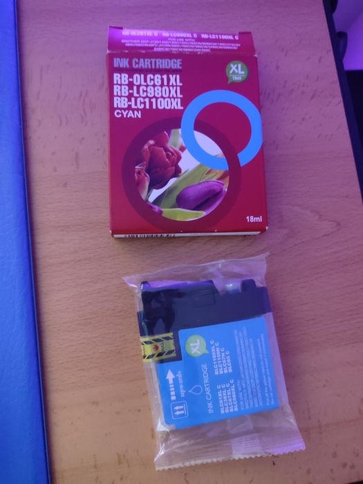 Vendo tinteiro XL Cyan para Brother