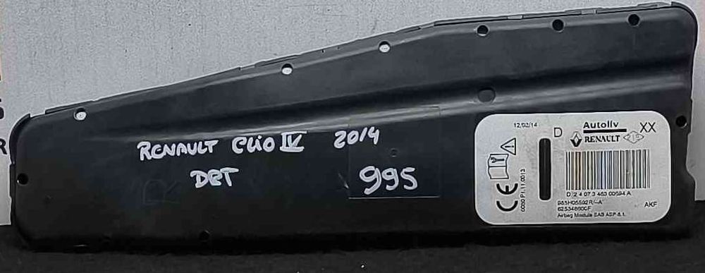 Airbag Banco Direito 985H05592R - RENAULT CLIO IV