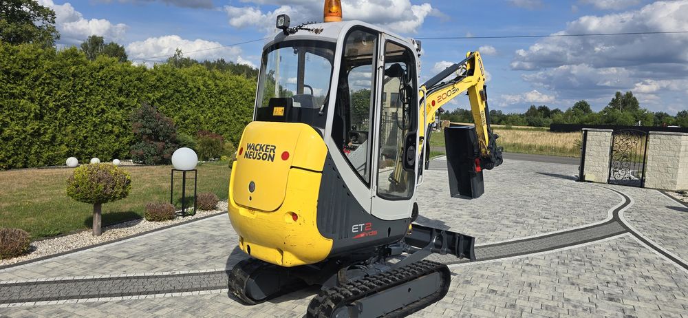 Minikoparka Wacker Neuson 2.2t VDS Long Ramie Mocna koparka
