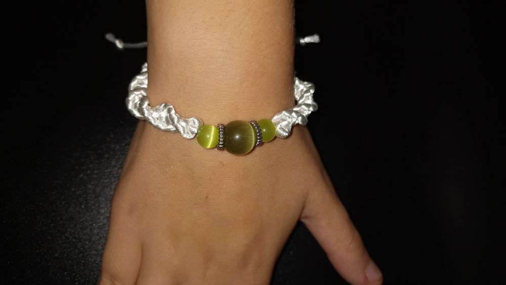 Bransoletka regulowana koralik