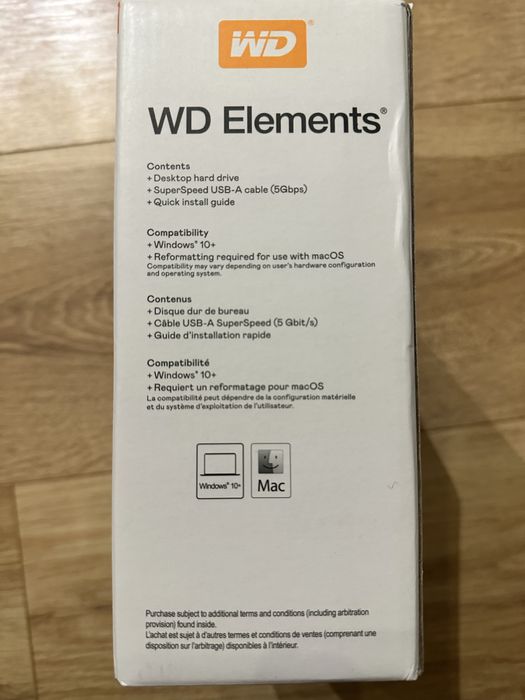 Wd Elements Desktop 20TB