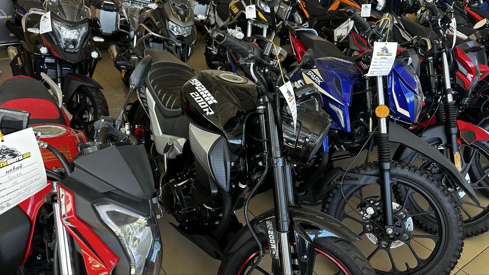 Мотоцикли 200 кубів від SPARK, Різні моделі - 16,17,20,26,26Т,28,29,30