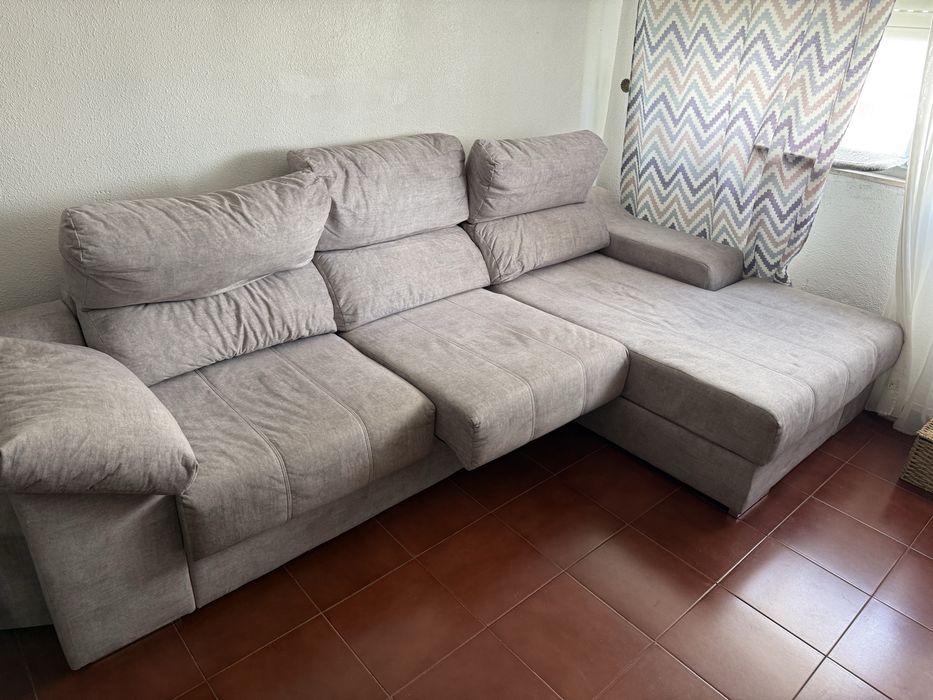 Sofá Chaiselongue 2.8m com garantia até 2028 - Conforama DANIELA2
