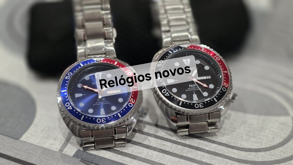 Relógio novo só 40€ cada