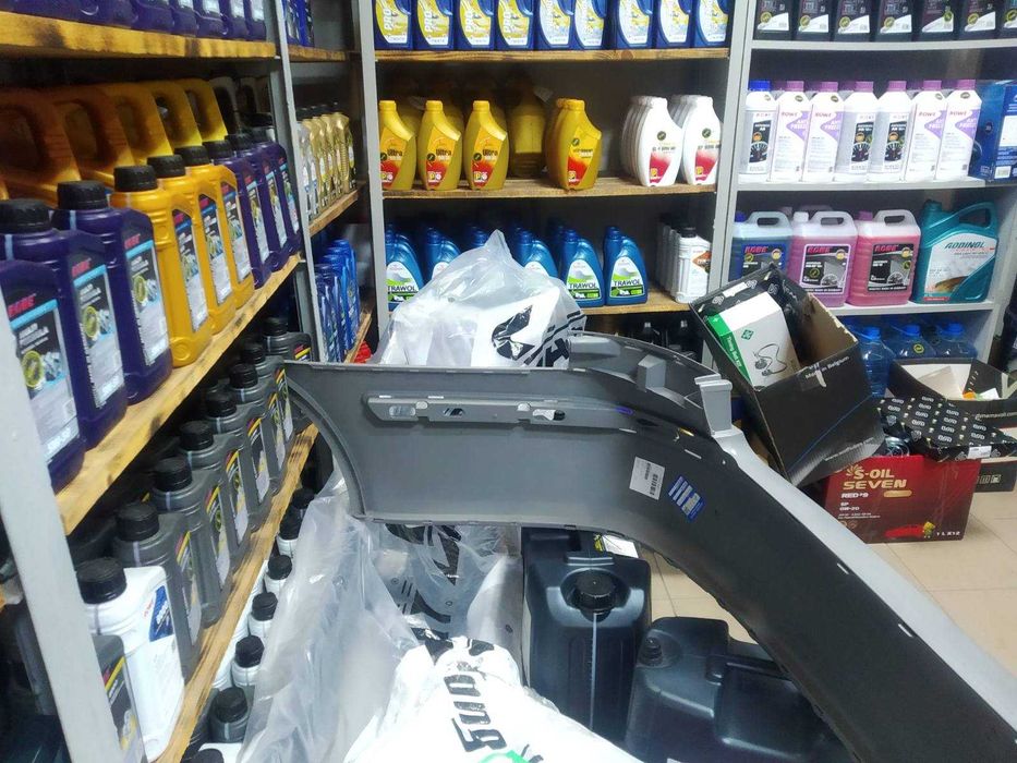 Задний бампер Skoda Octavia A5