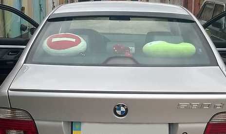 Козырек на заднее стекло для BMW 5 E39 дефлектор из стеклопластика