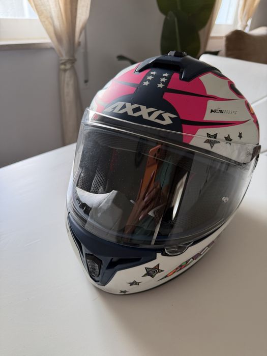 Capacete axxis, tamanho M