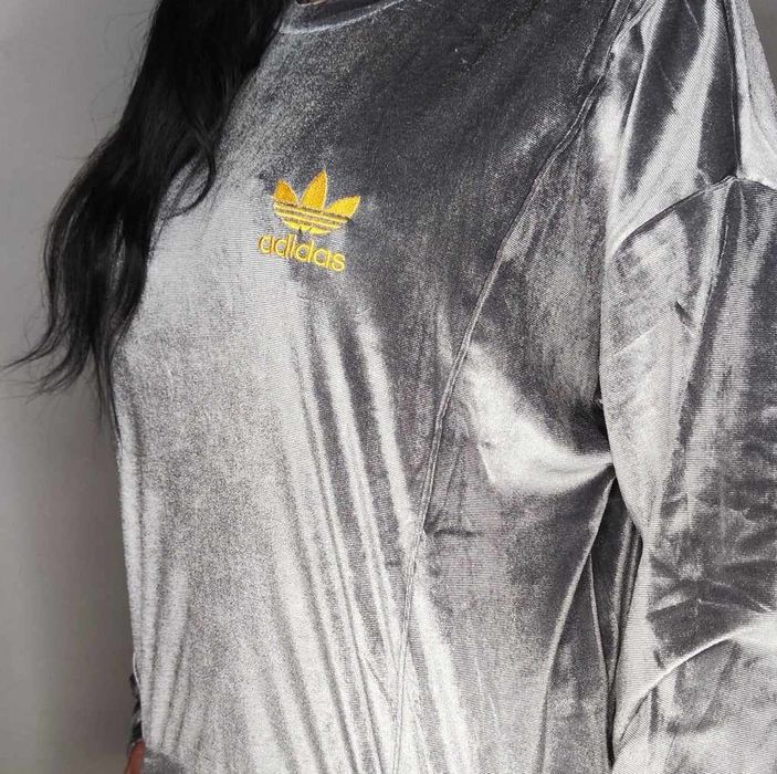 Bluzeczki welurowe damskie