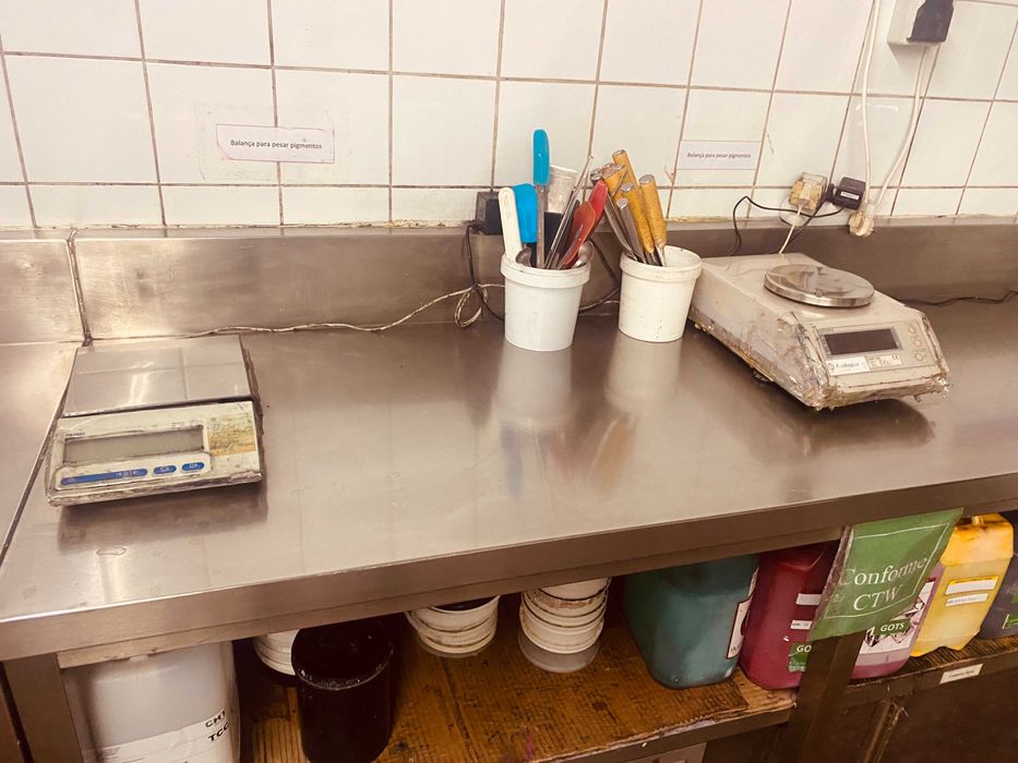 Lote equipamento LABORATÓRIO - Estamparia - reducao