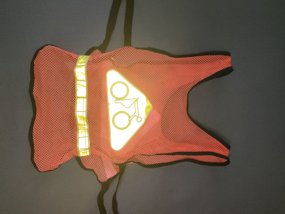 Веложилетка, вечерняя, ночная, светоотражающая