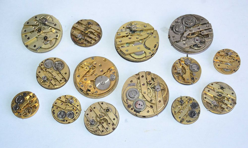 Lote de Movimento de Relogio de Bolso