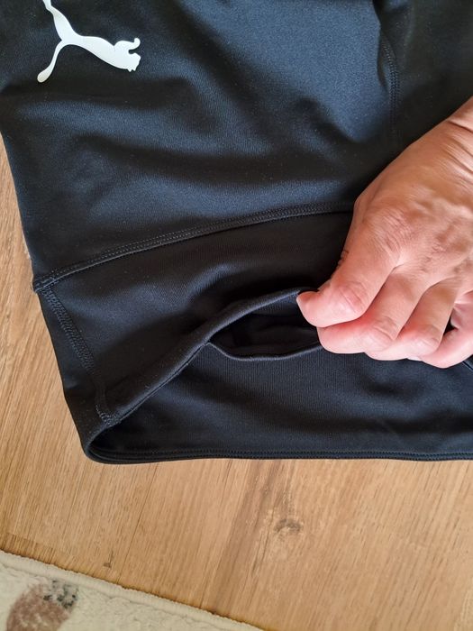Czarne legginsy damskie PUMA M