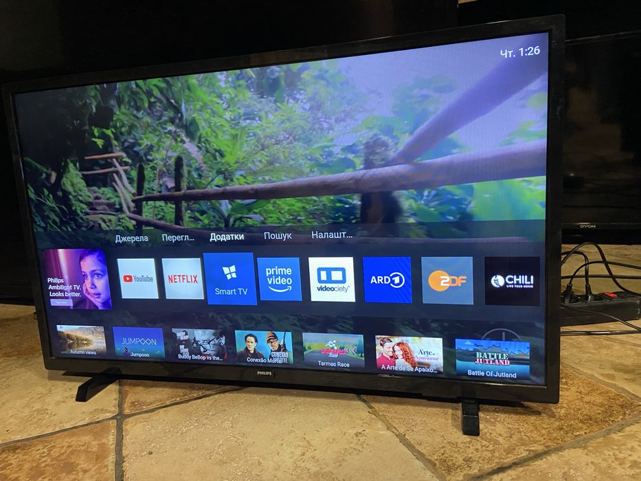 Телевізор philips 32 android smart TV
