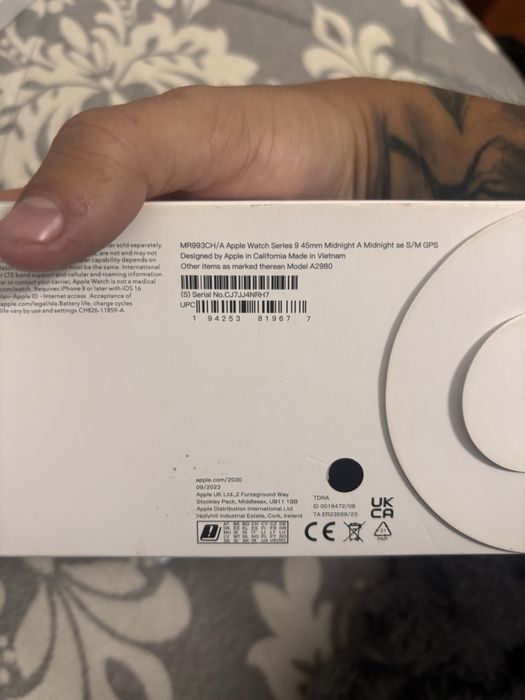 Apple Watch series 9 45mm Midnight se S/M Gps
