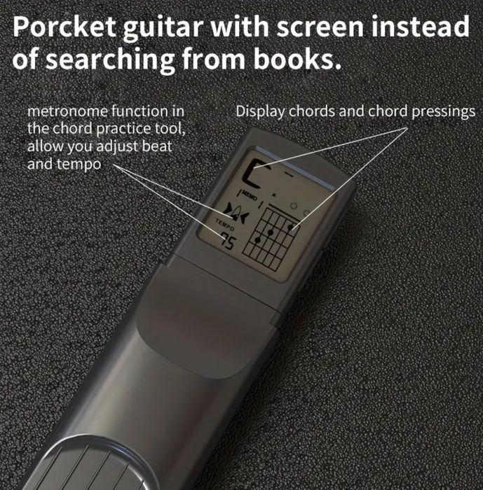Гитарный карманный  тренажер для изучения и отработки аккордов 2модели
