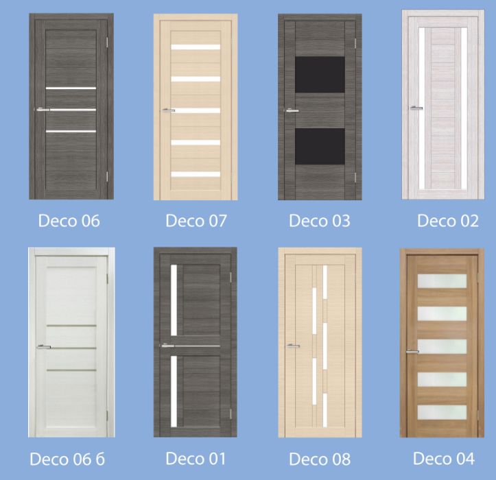 Межкомнатные двери (двері) стандартных и нестандартных размеров