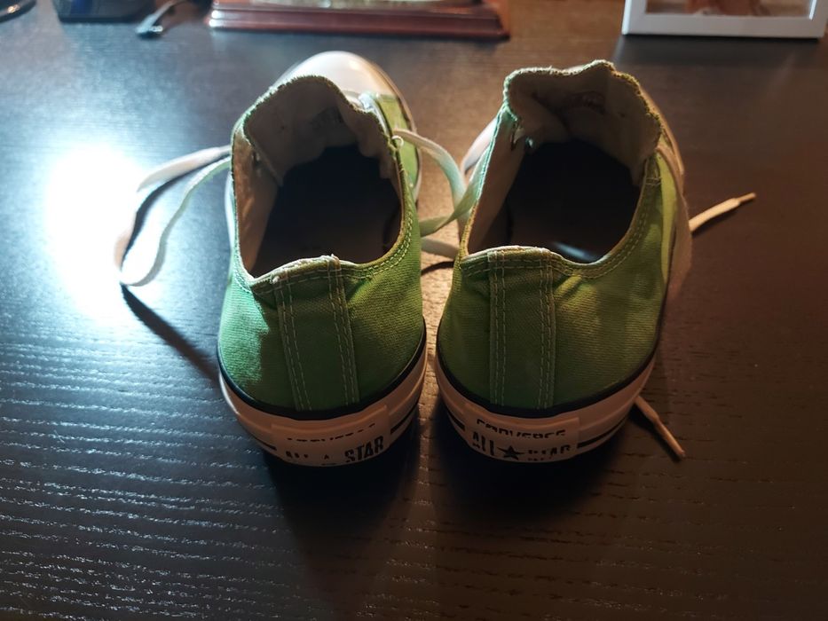 Sapatilhas All Star verdes originais, número 41 - Anos 2000