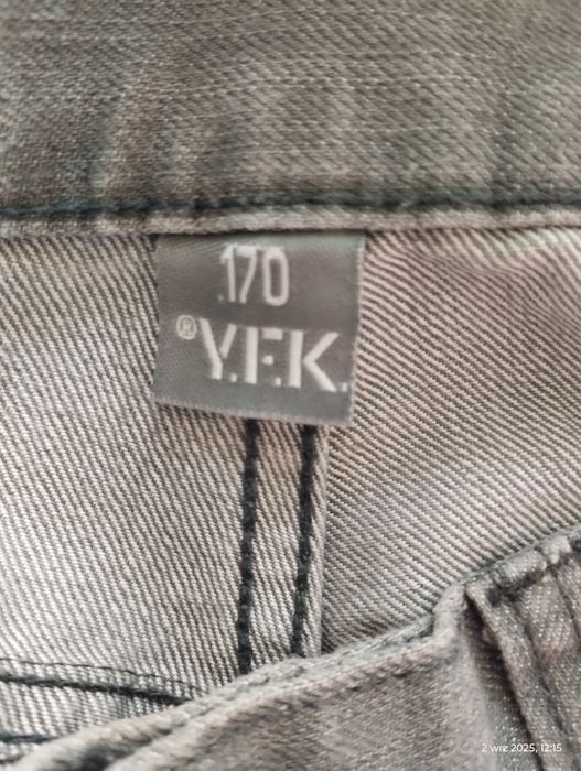 Jeansy wysoki stan wzrost 170