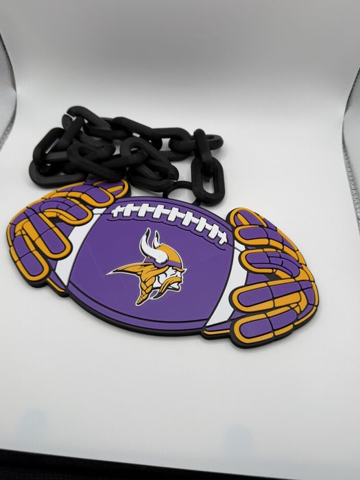 Cadeia de futebol e luvas de futebol Vikings